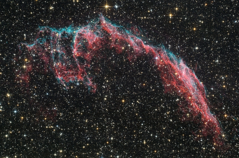 Keleti Fátyol - Caldwell 33, NGC 6995, NGC 6992, IC 1340