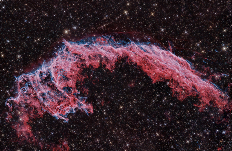 NGC 6992 – Keleti fátyol-köd