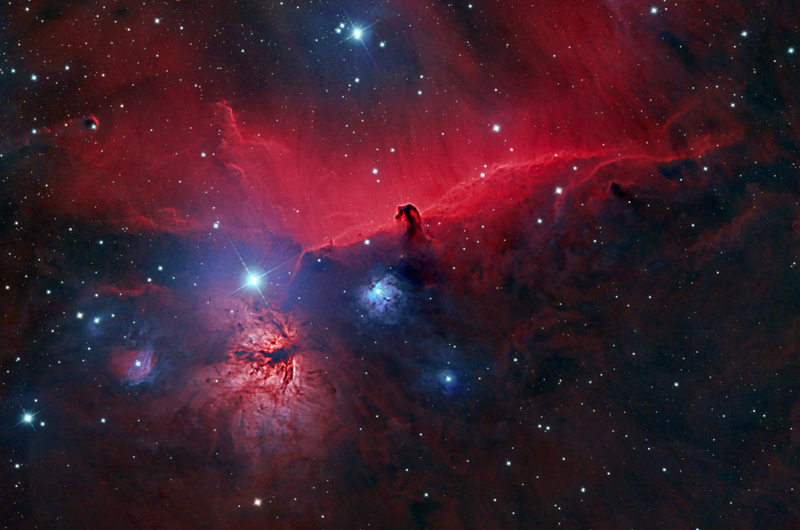 Lófej-köd és környezete