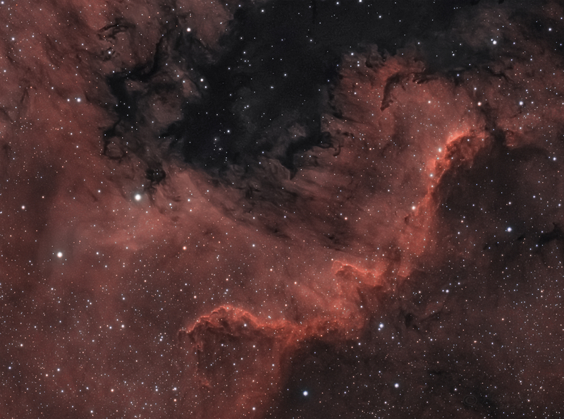NGC7000 - SHO - részlet