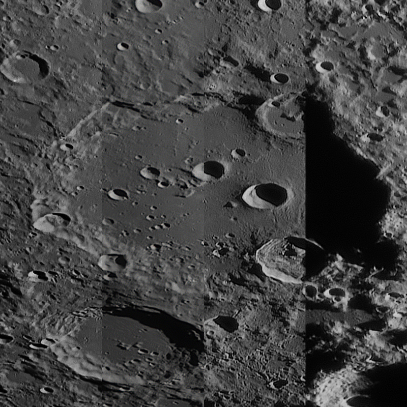A Clavius-kráter négy napja