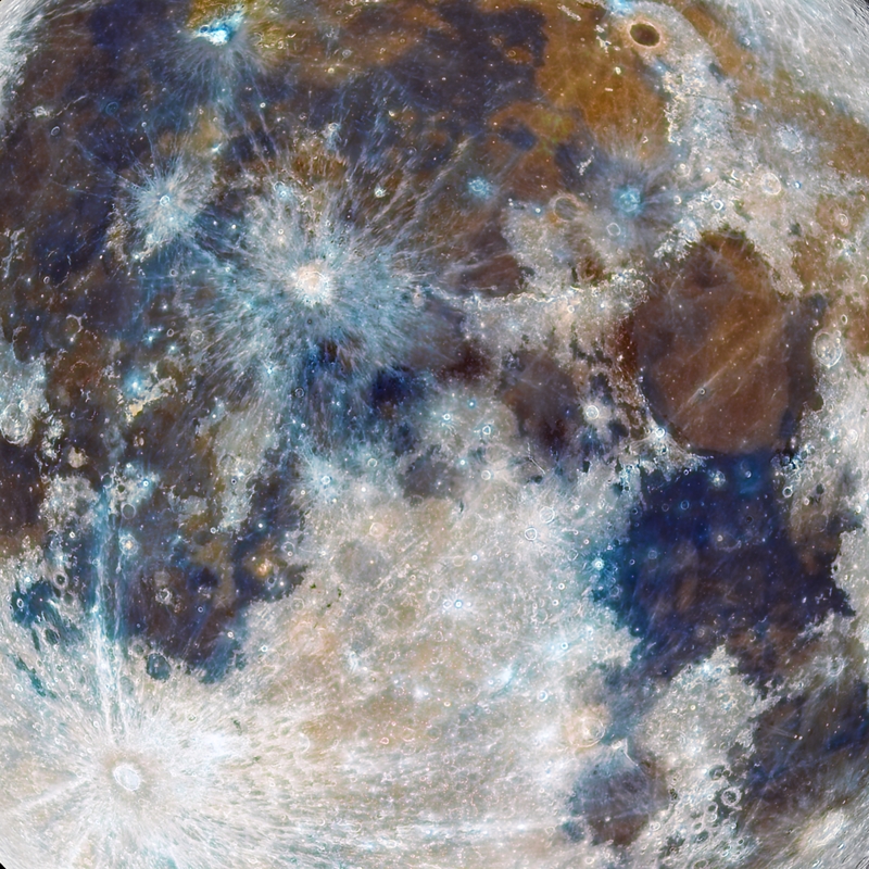 Színes Telihold - vágott