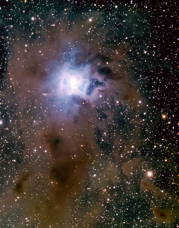 NGC 7023 (más néven Caldwell 4 vagy Írisz-köd)