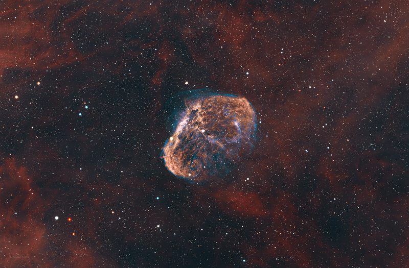 NGC6888 - Sarló köd (Crescent Nebula)