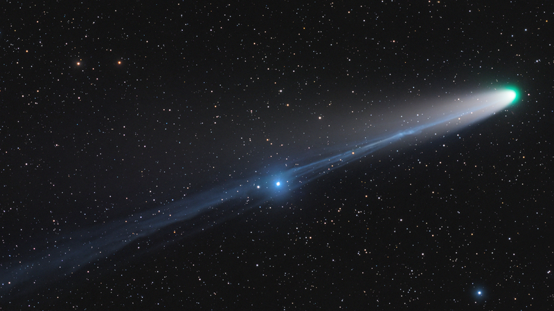 A C/2025 A6 (Lemmon)-üstökös 2025. október 27-én