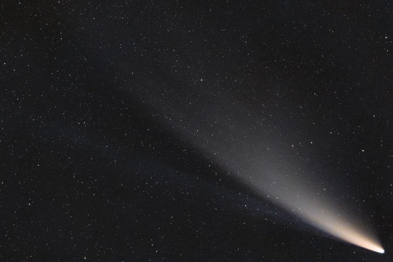 A C/2020 F3 (NEOWISE) - a tizedik nap újradolgozva