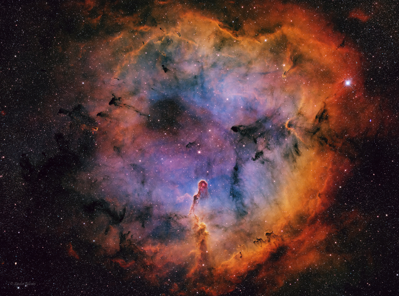 Elefántormány-köd (IC1396)