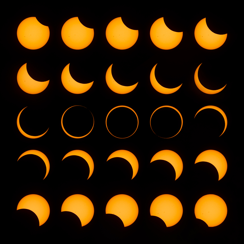 Gyűrűs napfogyatkozás - 2023. október 14.