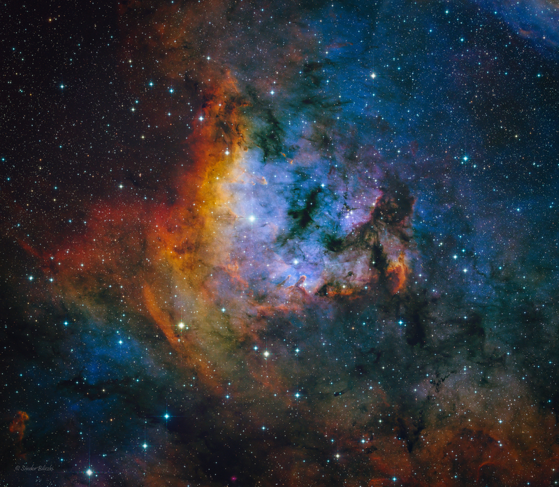 A Kozmikus Kérdőjel-köd (NGC7822, Sh2-171) - SHO vágott verziók