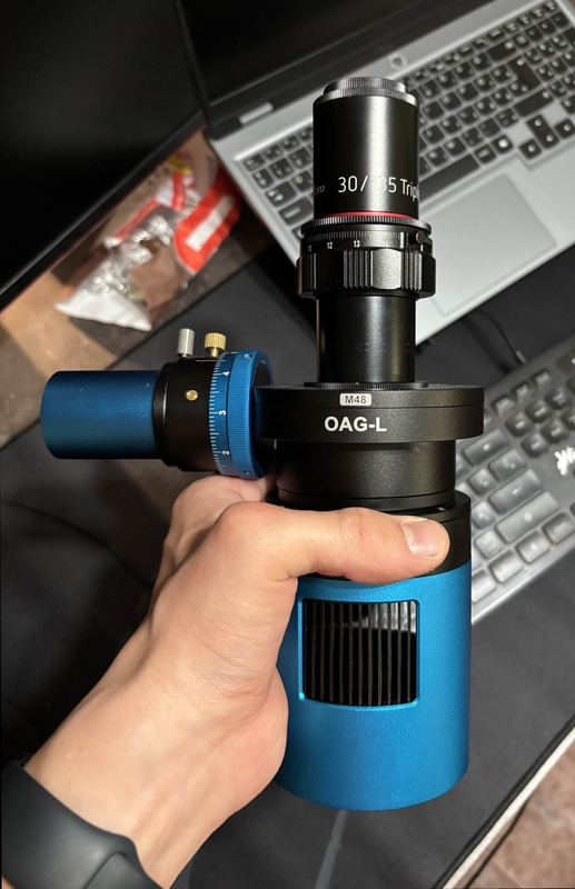 Mini távcső teszt (NGC7000)