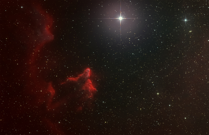 Gamma Cassiopeiae - IC63 - IC59 