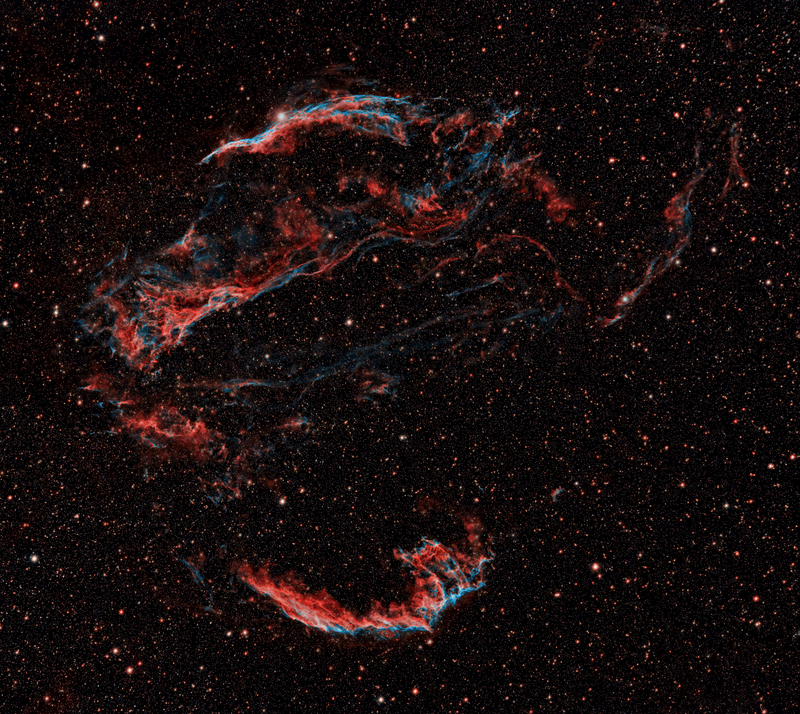 NGC 6992 – Fátyol-köd 