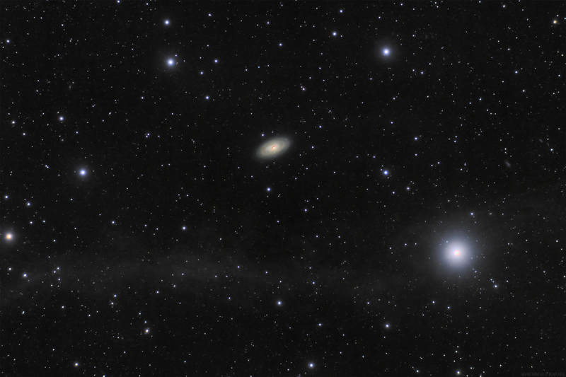 Messier 64 - Feketeszem galaxis