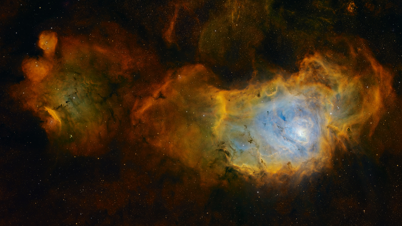 M8 Lagúna-köd és az IC 4685