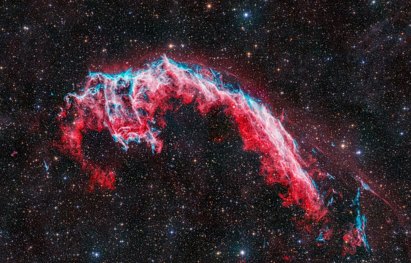 NGC 6992 Keleti Fátyol-köd
