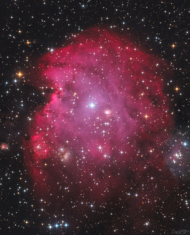 NGC 2174 Majomfej-köd