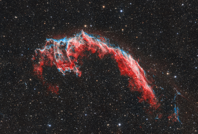 NGC 6992 Keleti Fátyol-köd
