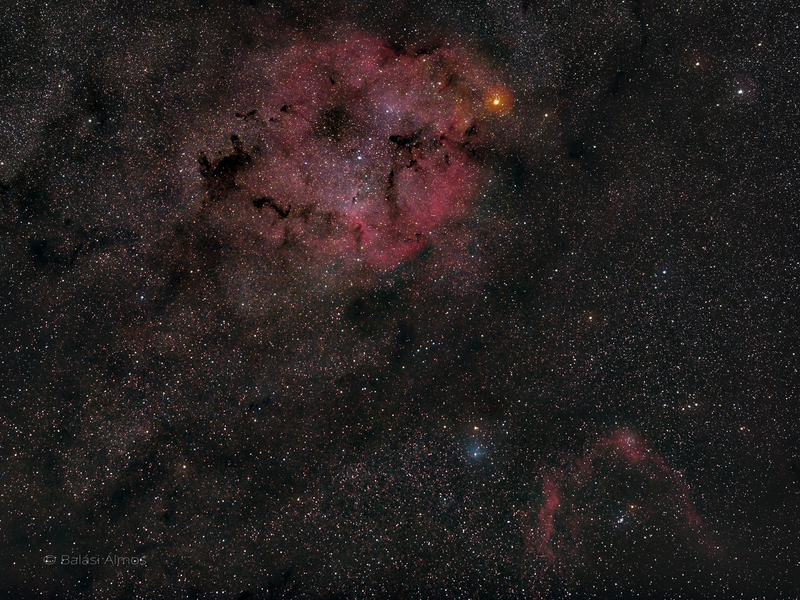 IC1396 - Elefántormány-köd és környezete