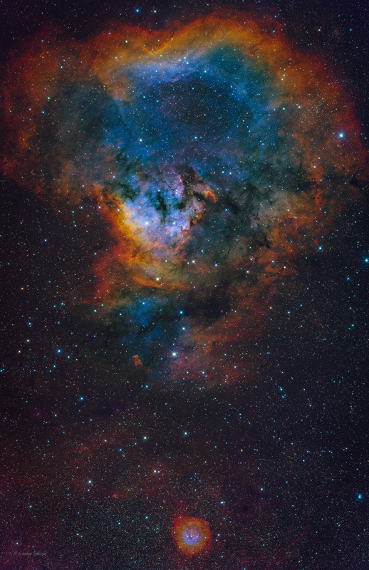 A Kozmikus Kédőjel-köd (NGC7822, Sh2-171/ Cederblad 214) - SHO verzió final