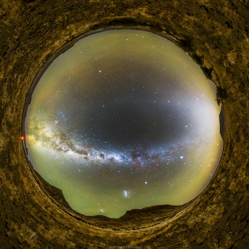 Sötétedés után - Namíbia csillagos ege