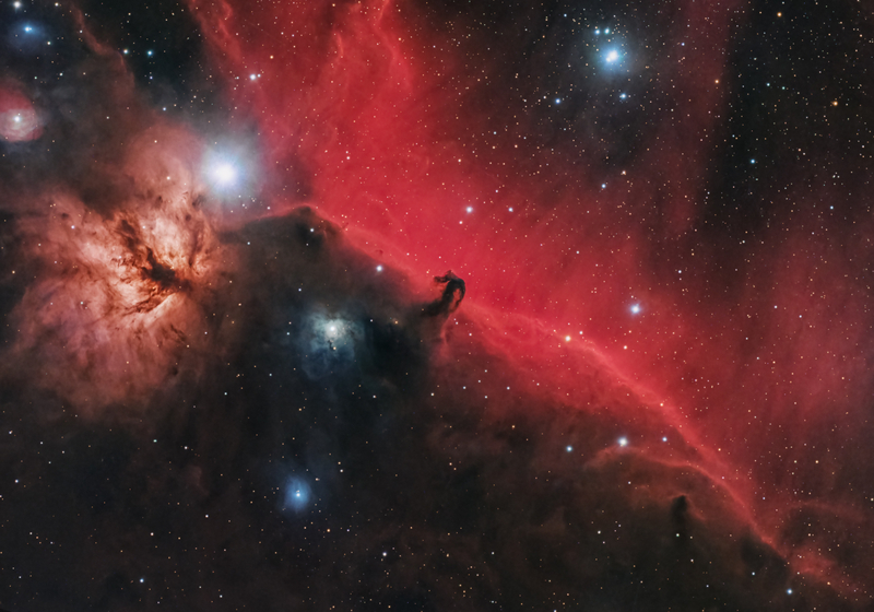 A Lófej-köd és környezete