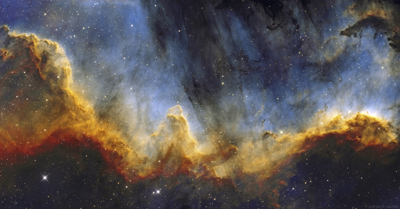 NGC 7000 - A 7K vonulatai