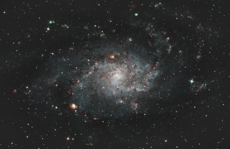 M33 galaxis