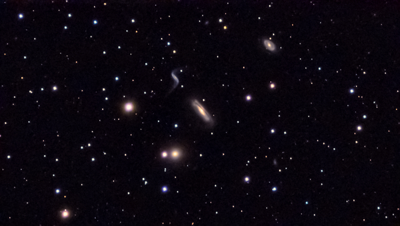 Hickson 44 - NGC3190 - Leo quartet v3