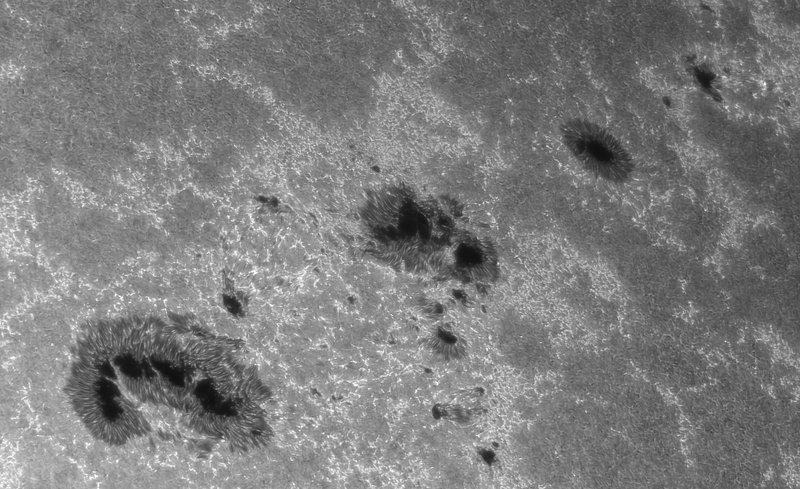 Napfolt evolúció narrowband Ca-K tartományban