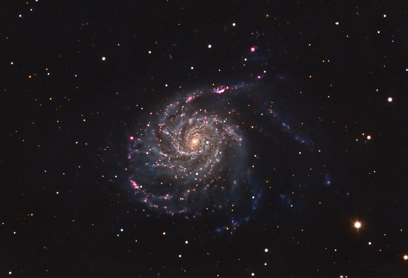 M101 OSC+Ha