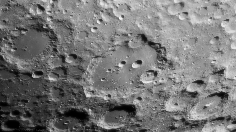 Holdrészlet - Clavius kráter