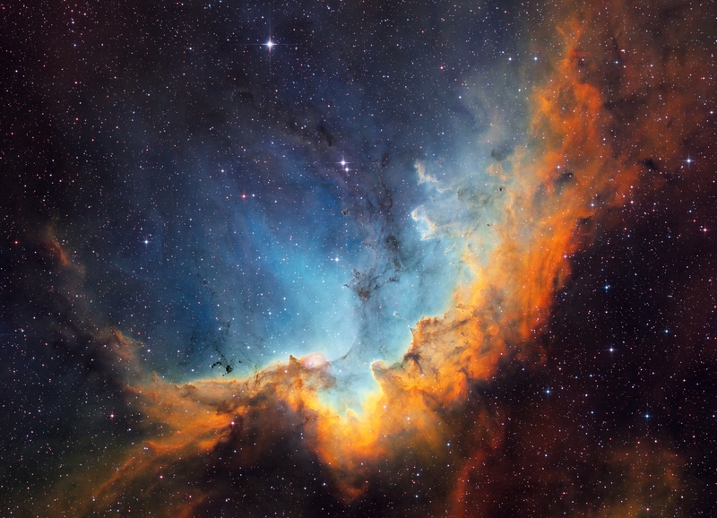 A Varázsló-köd (NGC 7380; Sh2-142) korábbi változat