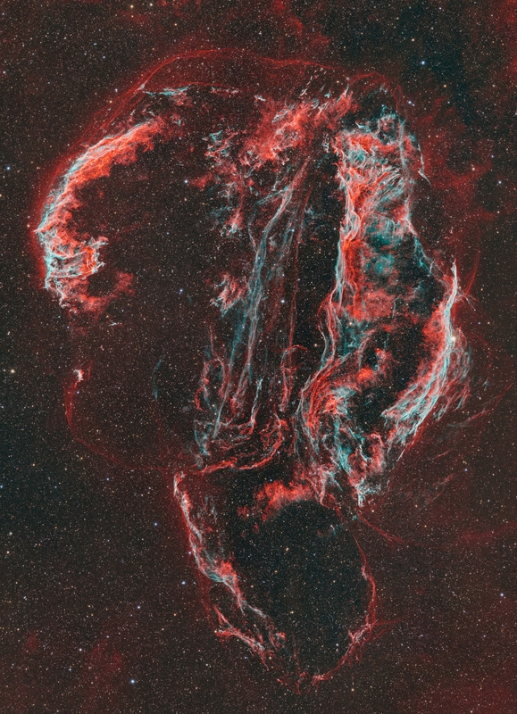 Cygnus Loop köd komplexum