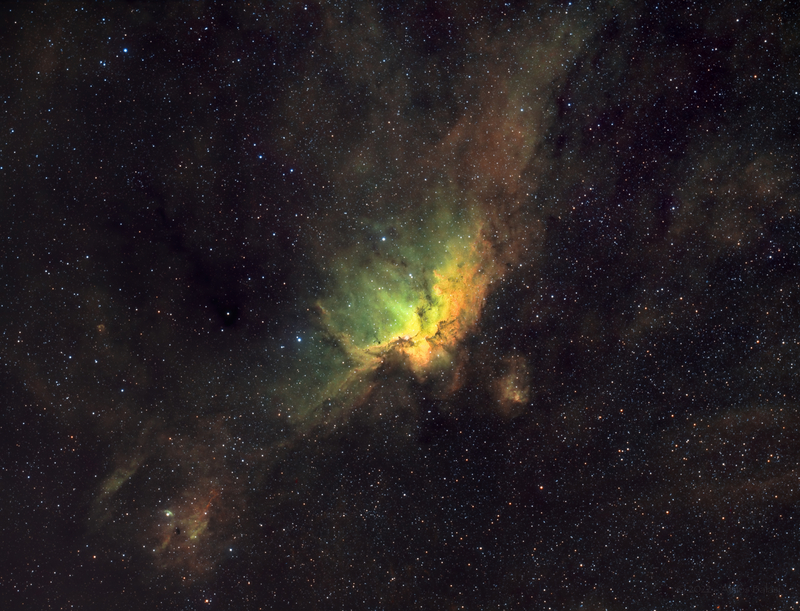 NGC7380  - Varázsló-köd SHO