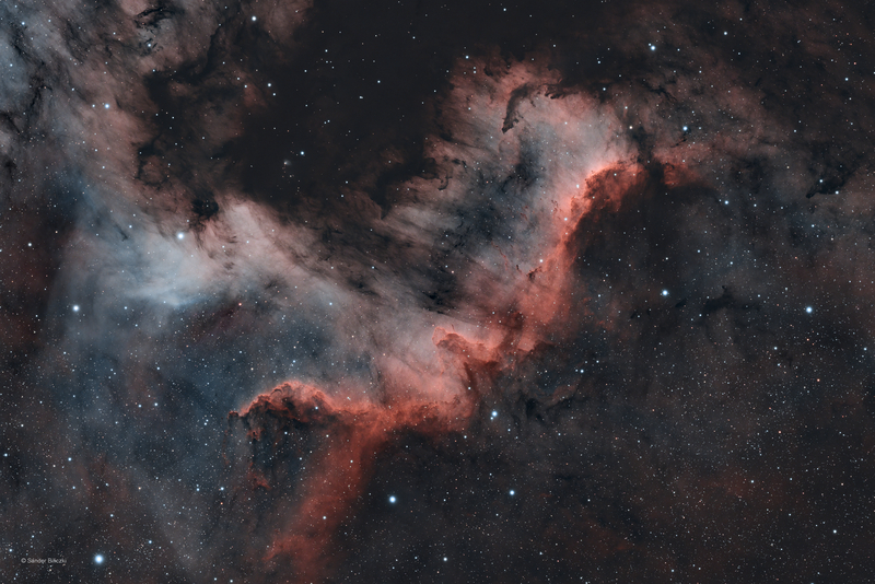 NGC7000 (Észak-Amerika-köd) Cygnus wall_crop