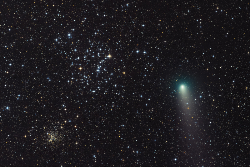 21P/Giacobini-Zinner és az M35
