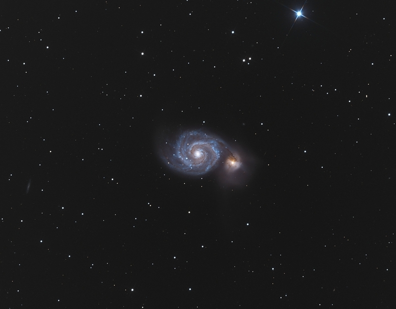M51 Örvény Galaxis