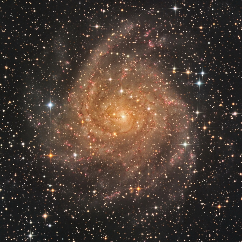 Rejtett galaxis - IC342 crop 1