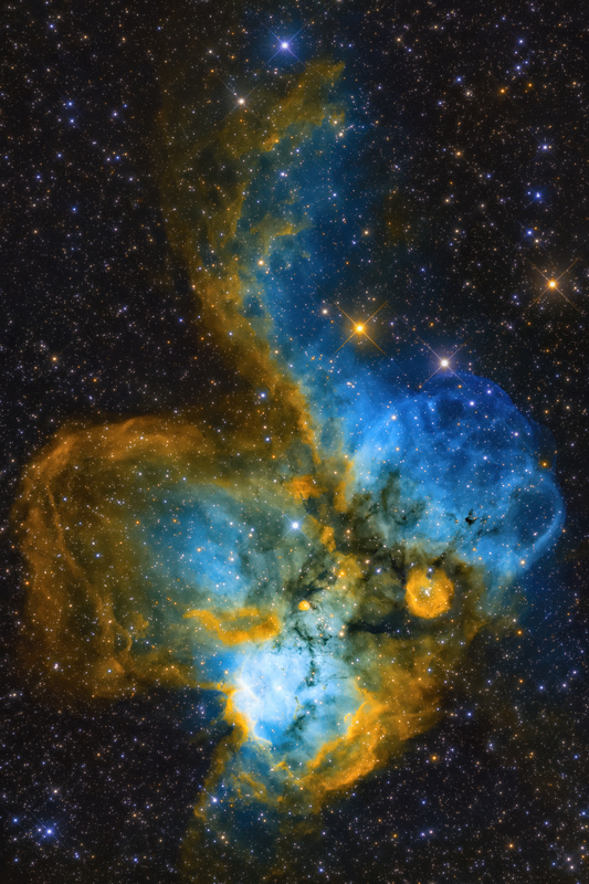 A Halálfej-köd (NGC 2467)