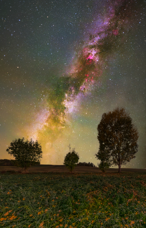 Öszi tejút TK közelében