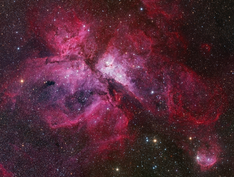 Az Éta Carinae mozaik - NGC 3372