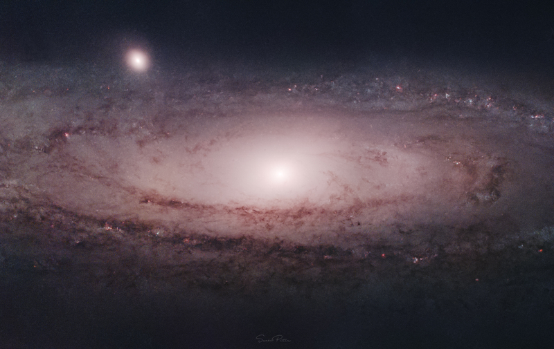 Androméda-galaxis (csillagok nélkül)
