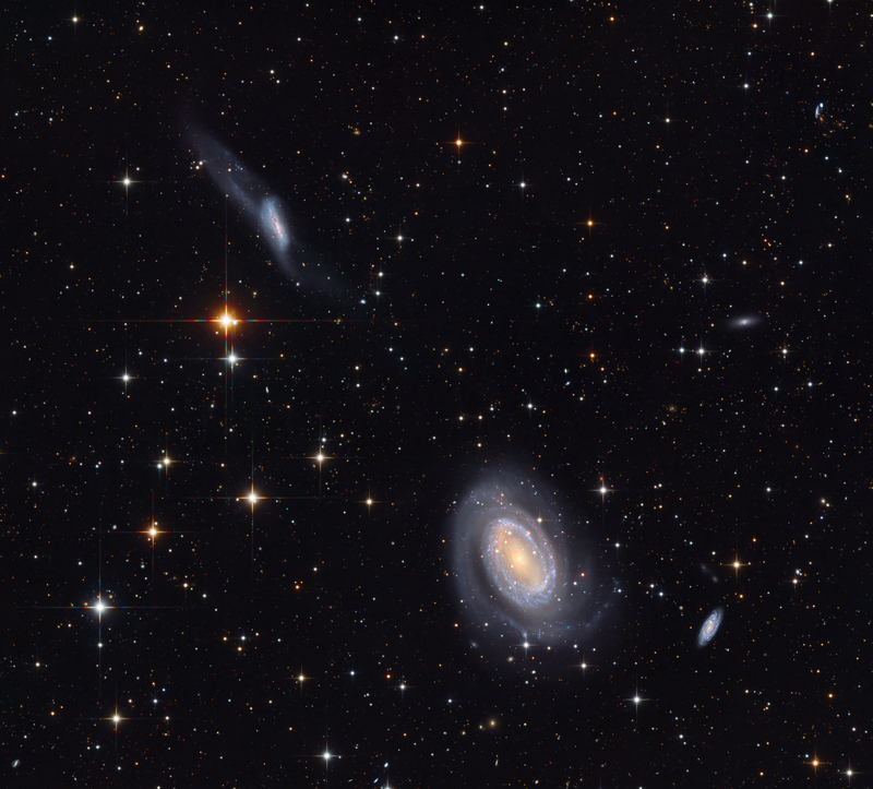 NGC 4725, NGC 4712, NGC 4747