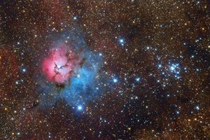 Trifid-köd - Messier 20-21