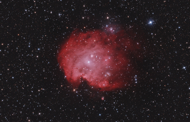 NGC 2174 Majomfej-köd
