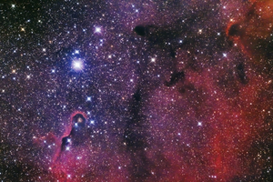 Elefántormány köd - IC 1396A