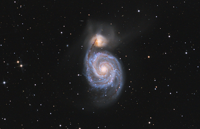 M51 - Örvény Galaxis