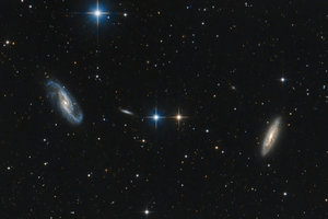 NGC 4536, NGC 4527 NGC 4533